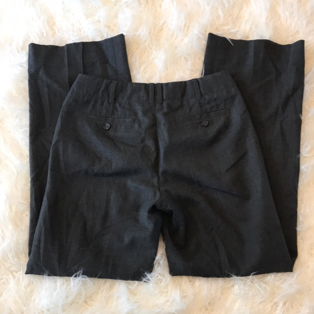 4/$25 BANANA REPUBLIC‎ CHARCOAL GRAY CONTOURED FIT - Picture 6 of 6